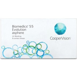 Biomedics 55 Evolution 6 lenses